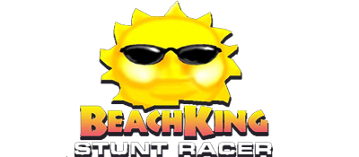 Beach King Stunt Racer title screen for Playstation 2